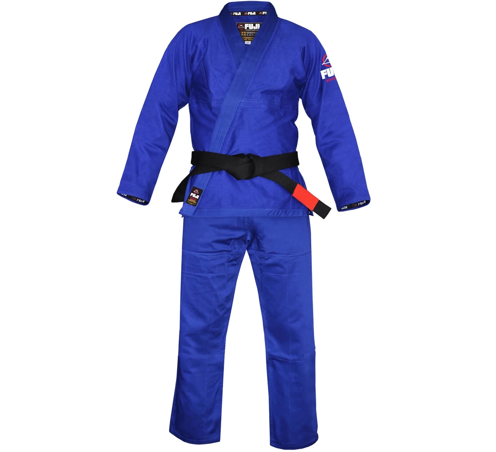 Fuji Lightweight Blue BJJ Gi – Premium Pearl Weave Gi for Men – Durable, Breathable Jiu-Jitsu Gi with Rubberized Collar