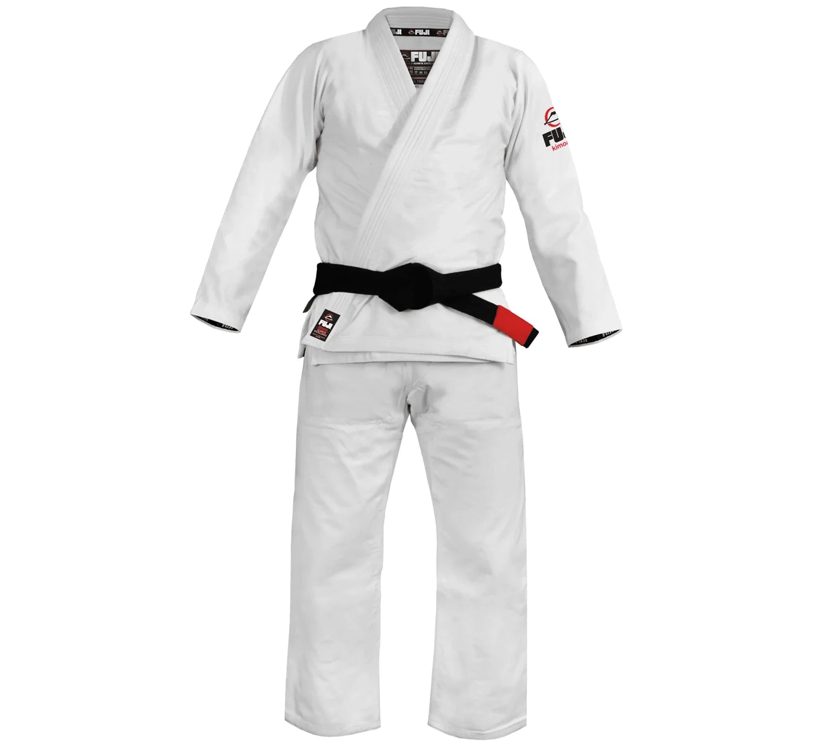 Fuji Lightweight White BJJ Gi – Premium Pearl Weave Gi for Men – Durable, Breathable Jiu-Jitsu Gi with Rubberized Collar