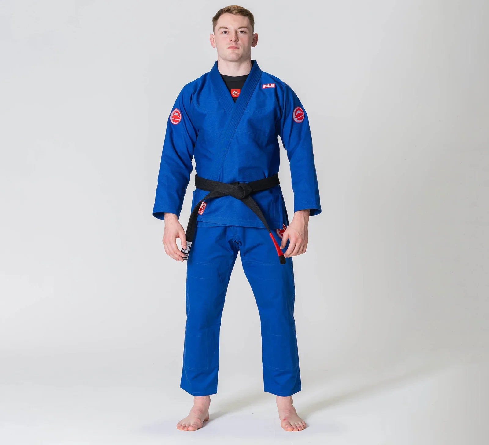FUJI Sports IBJJF Competition BJJ Gi – 100% Cotton Pearl Weave, Lightweight & Durable Gi for Men