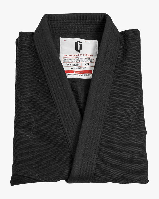 Air Pro 3.0 Black BJJ Gi – Ultra Lightweight Nano Pearl Weave Competition Gi