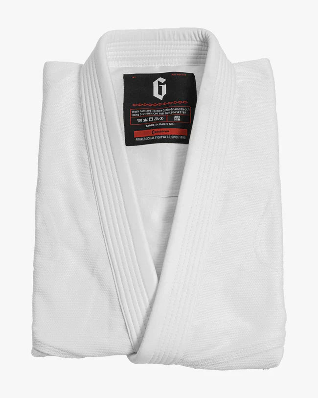 Air Pro 3.0 White BJJ Gi – Ultra Lightweight Nano Pearl Weave Competition Gi