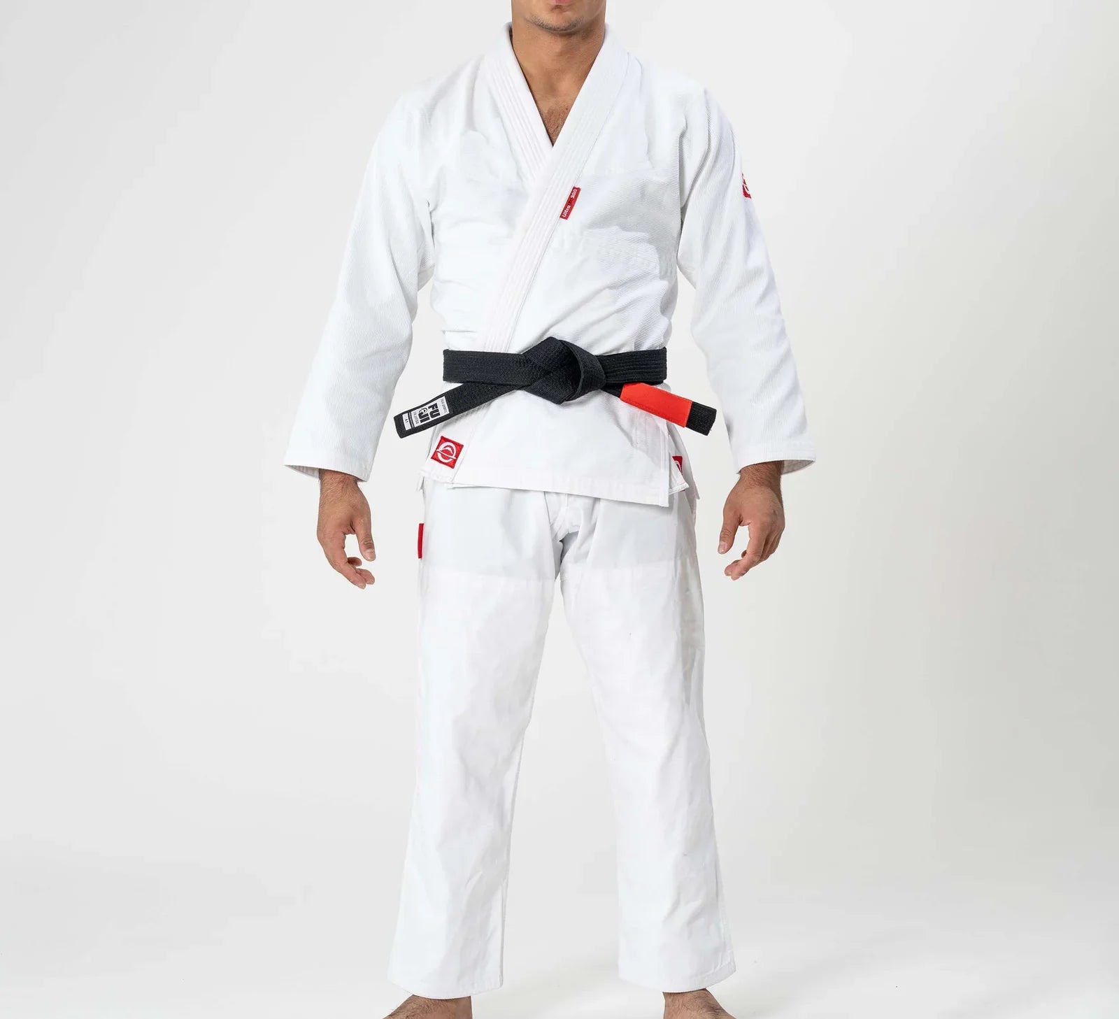 FUJI Ultra Lite White BJJ Gi – Lightweight Pearl Weave Competition Jiu Jitsu Gi