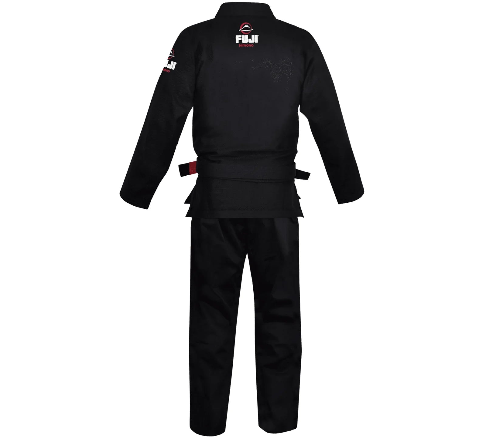 FUJI All Around Black BJJ Gi – Mid-Weight Traditional Weave Jiu Jitsu Gi