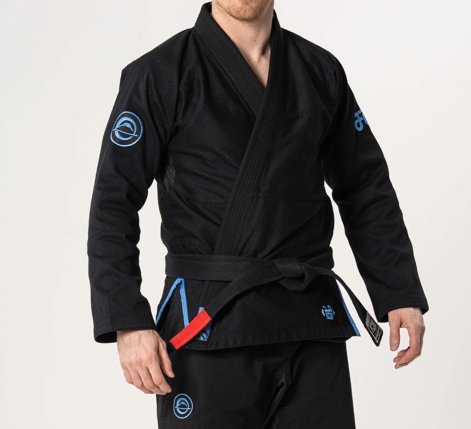 FUJI Flow-Tech Black BJJ Gi – Ultra Lightweight Breathable Jiu Jitsu Gi