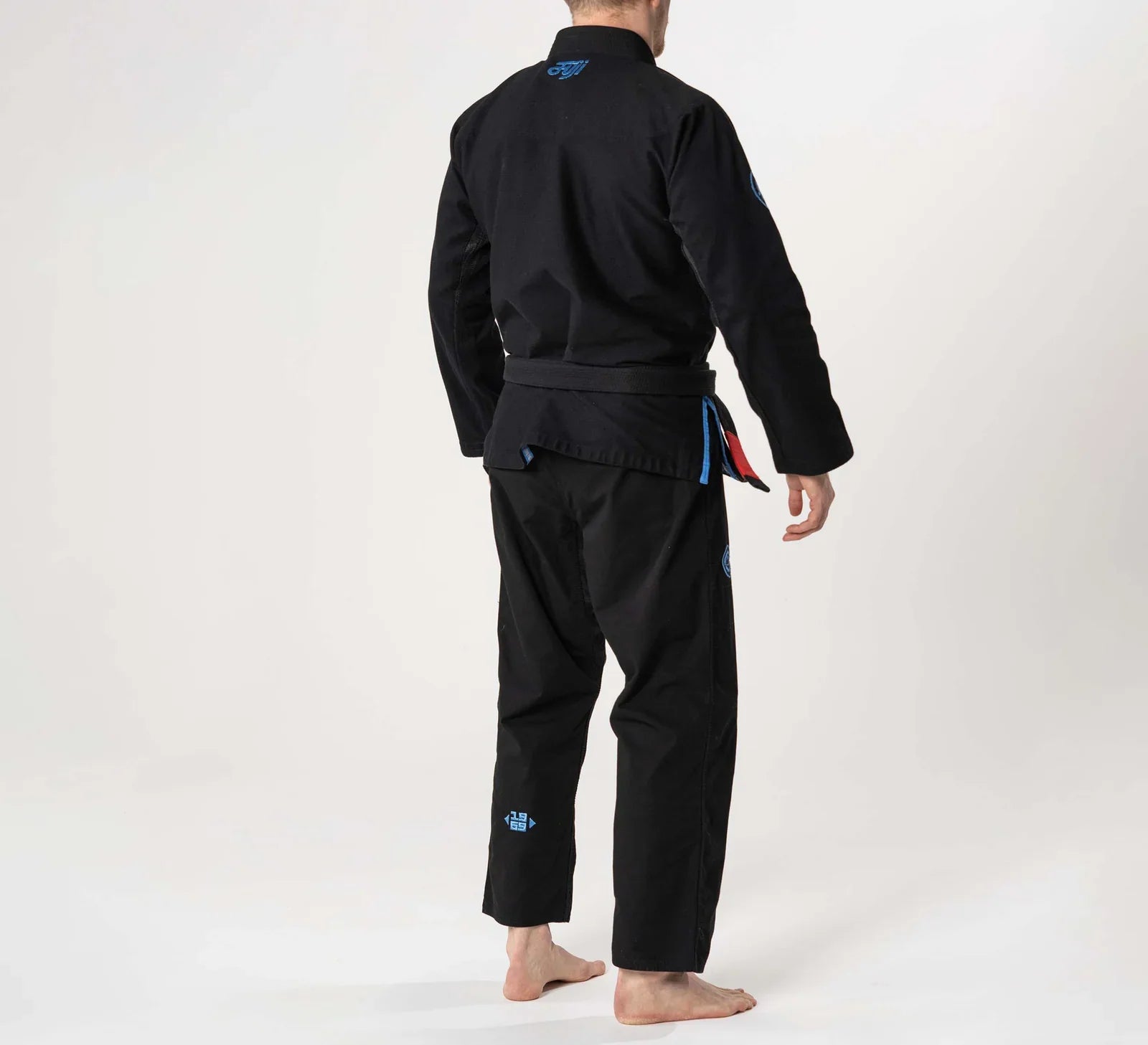 FUJI Flow-Tech Black BJJ Gi – Ultra Lightweight Breathable Jiu Jitsu Gi