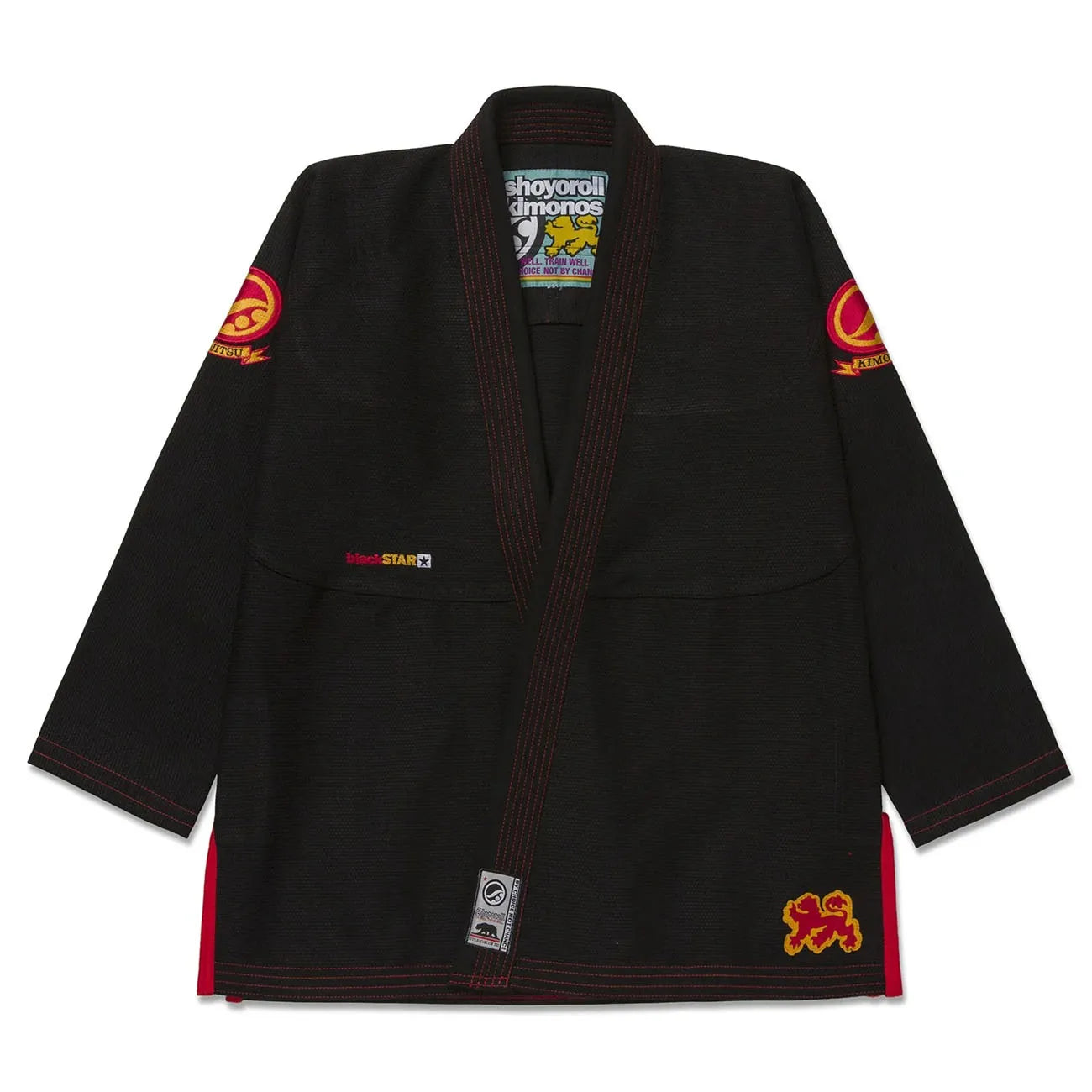 Shoyoroll Black BJJ Gi – Premium Pearl Weave Jiu Jitsu Kimono /  Batch 146