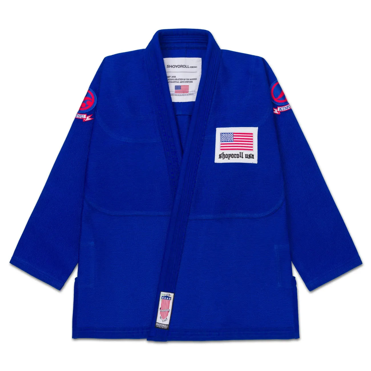 Shoyoroll Blue BJJ Gi – Premium Pearl Weave Competition Kimono / Batch 155