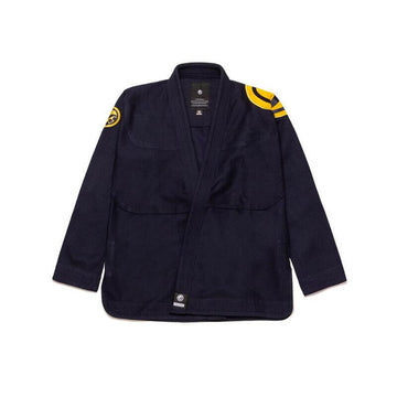 Black Pearl Weave BJJ Gi with 450 GSM Jacket & Reinforced Canvas Pants