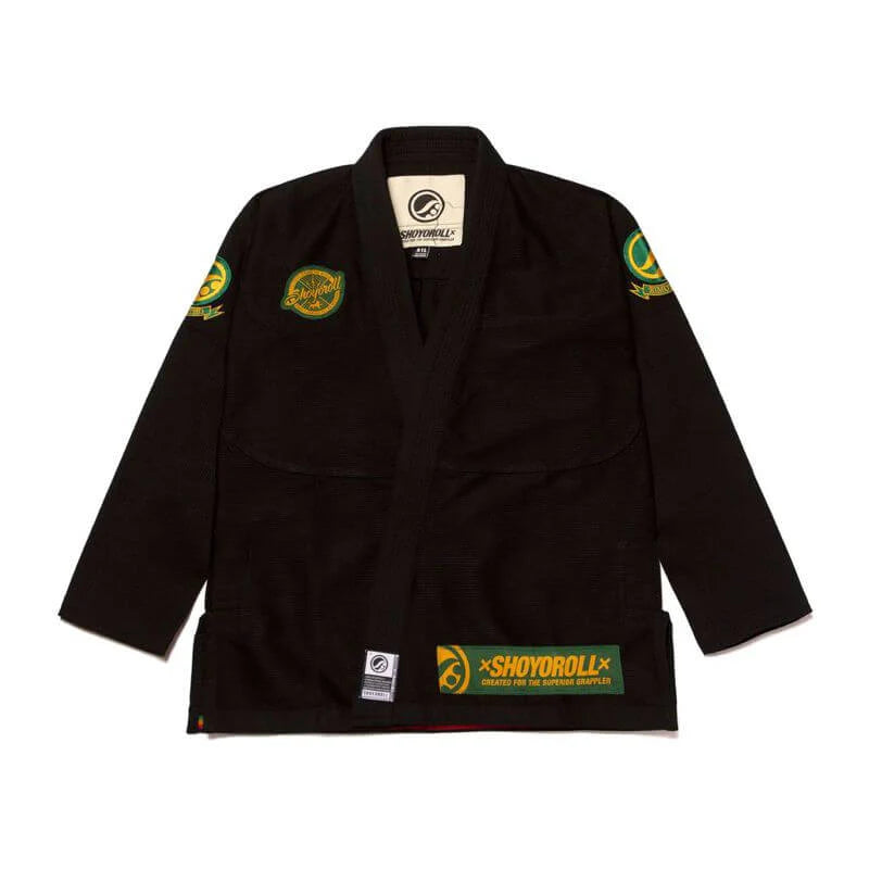 Black Pearl Weave BJJ Gi – 450 GSM Lightweight Competition Jiu Jitsu Uniform