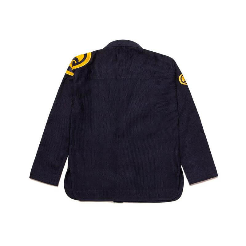 Black Pearl Weave BJJ Gi with 450 GSM Jacket & Reinforced Canvas Pants