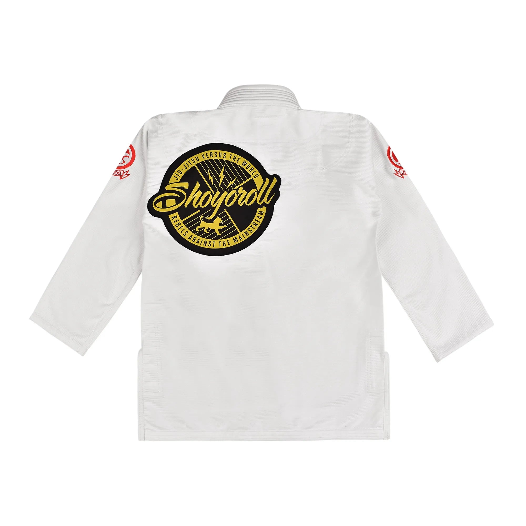 Shoyoroll Premium White BJJ Gi – Pearl Weave Competition Kimono | Batch 105