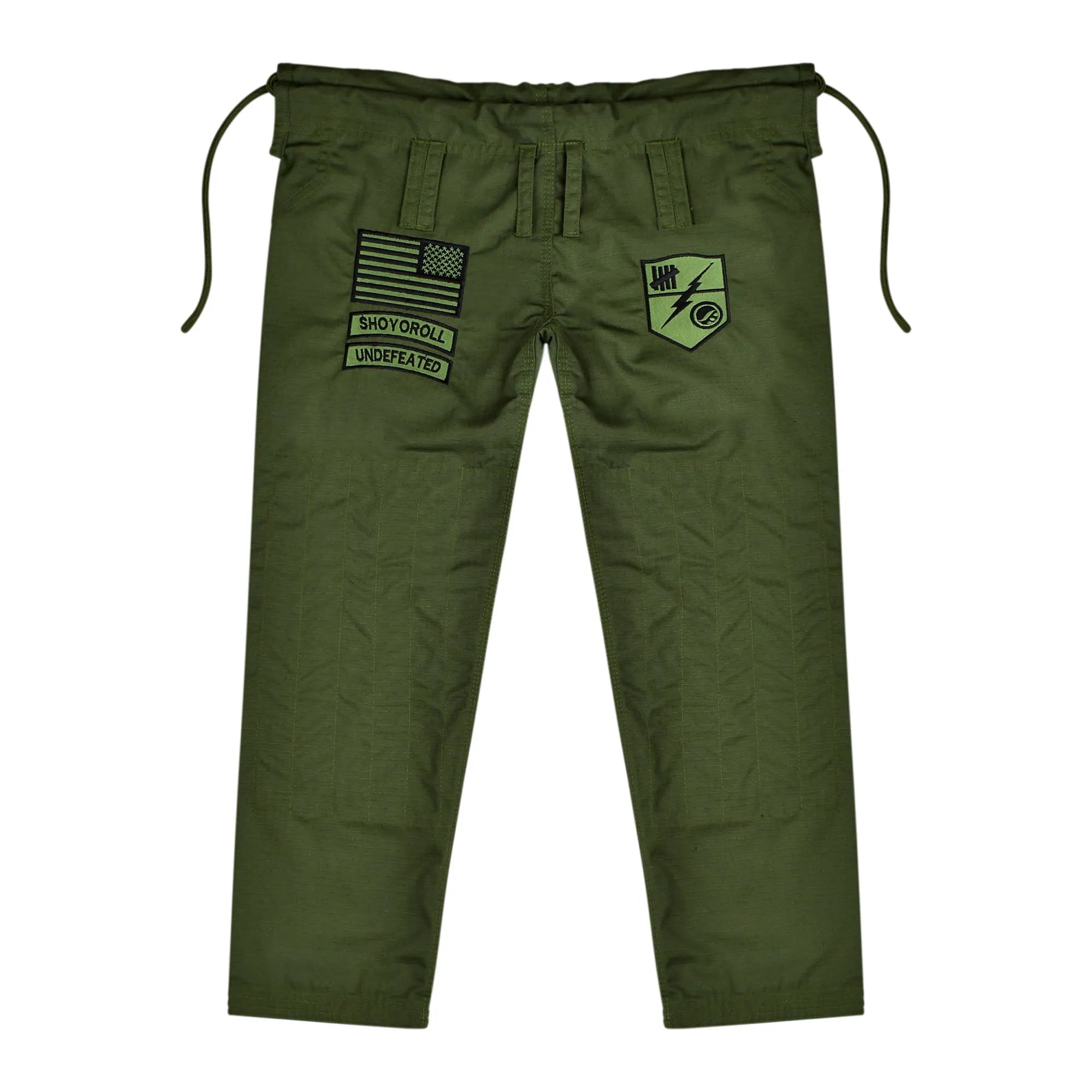 Shoyoroll Undefeated Olive Green BJJ Gi – Premium Pearl Weave Kimono / Batch 31