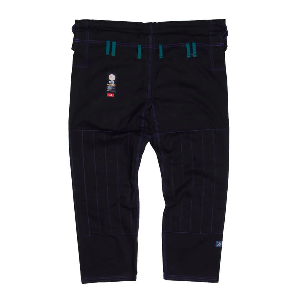 Black Pearl Weave BJJ Gi – 450 GSM Lightweight Brazilian Jiu Jitsu Uniform