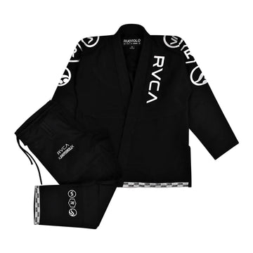 Shoyoroll RVCA Ruotolo Black BJJ Gi – Premium Pearl Weave Competition Kimono / Batch VA