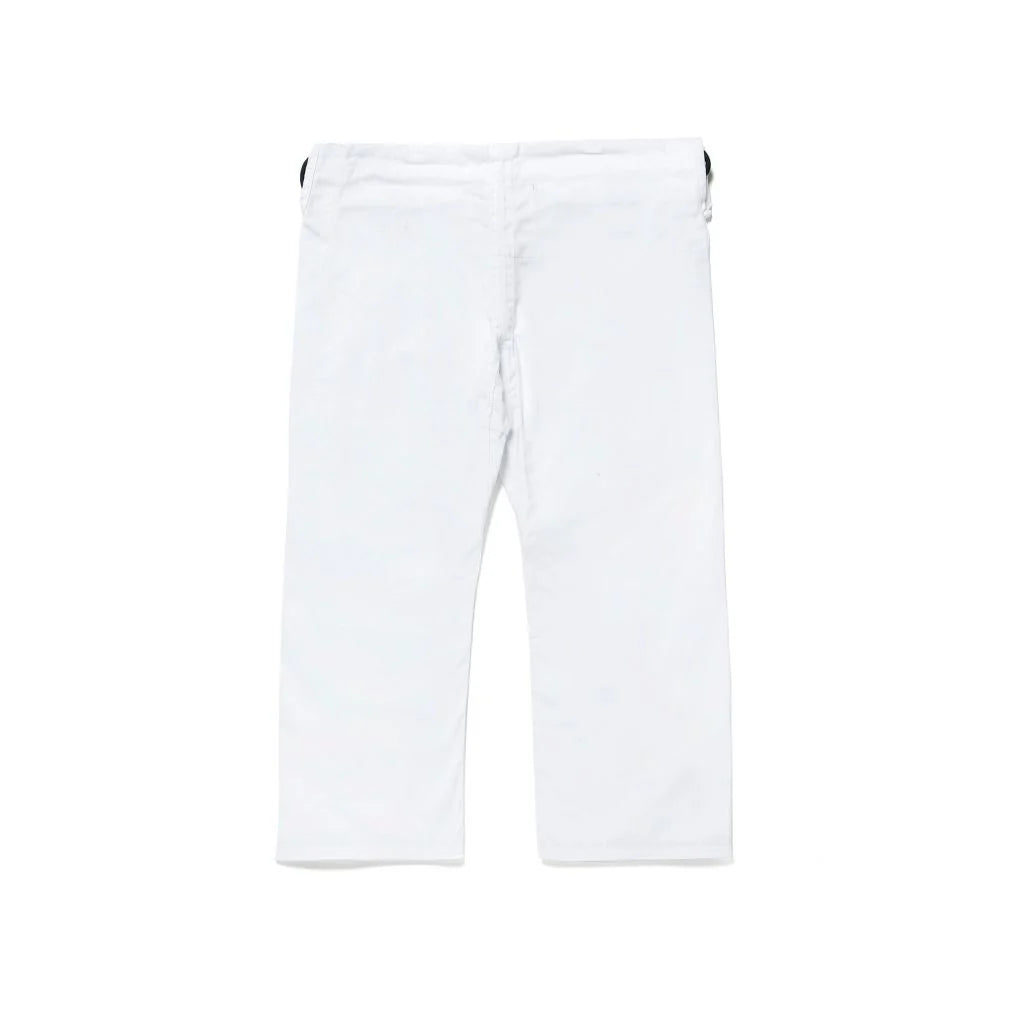 White Rebels BJJ Gi – 450 GSM Pearl Weave Lightweight Jiu Jitsu Uniform