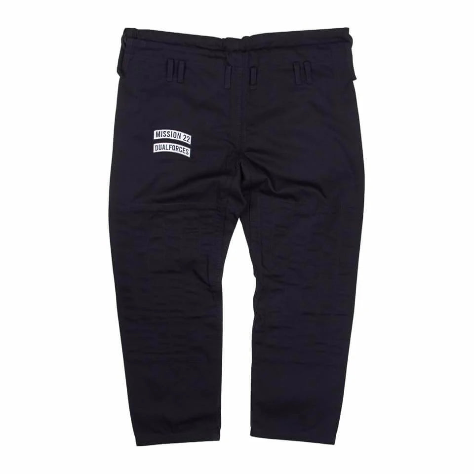 Black Premium BJJ Gi – 450 GSM Pearl Weave Brazilian Jiu Jitsu Uniform