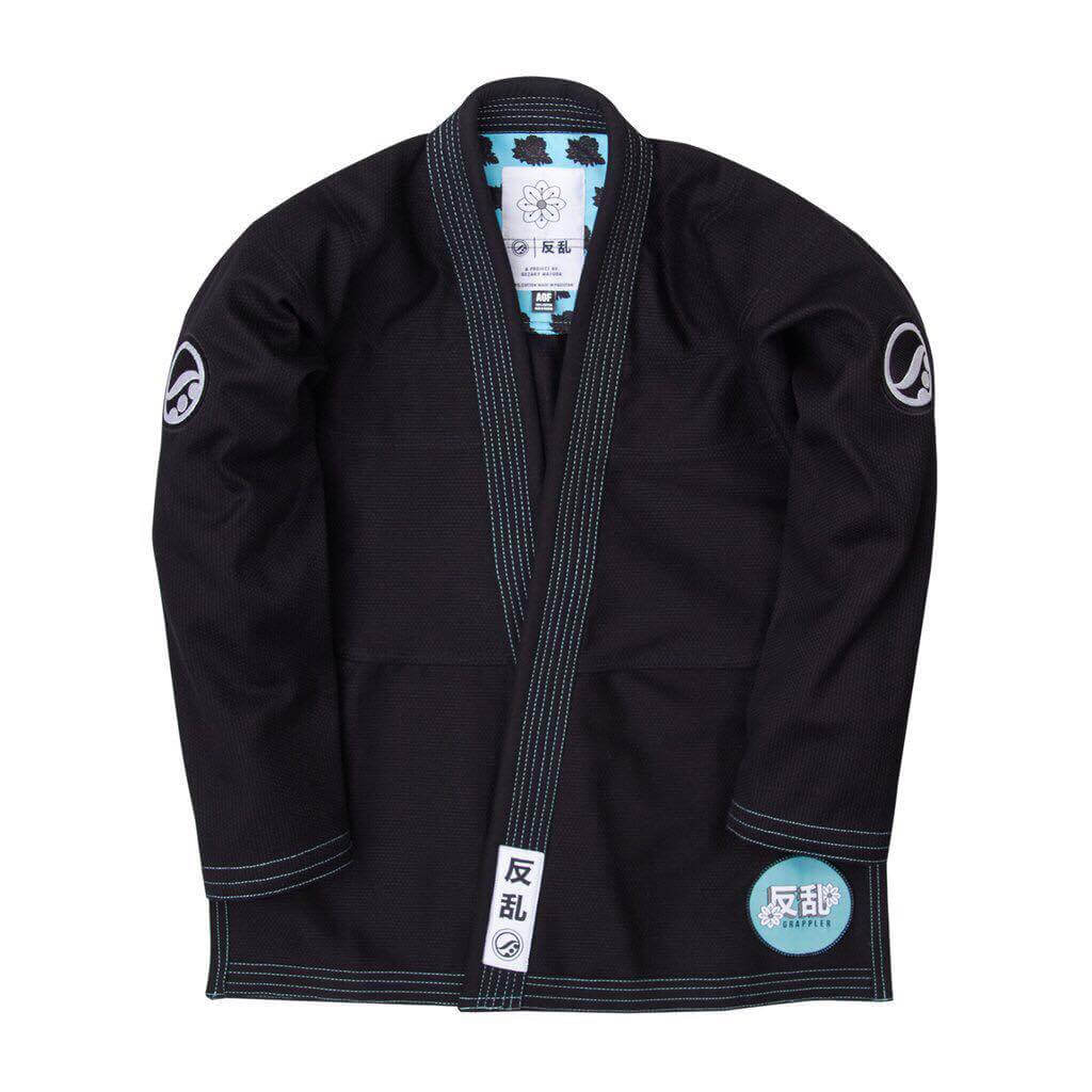 Black Pearl Weave BJJ Gi – 450 GSM Lightweight Jiu Jitsu Gi with Canvas Pants