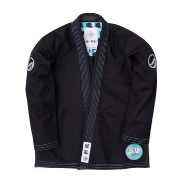 Black Pearl Weave BJJ Gi – 450 GSM Lightweight Jiu Jitsu Gi with Canvas Pants