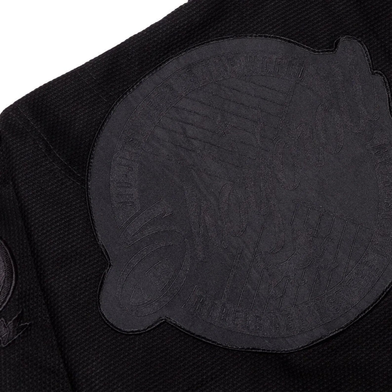 Shoyoroll Black BJJ Gi – Stealth Edition Pearl Weave Kimono / Batch 81