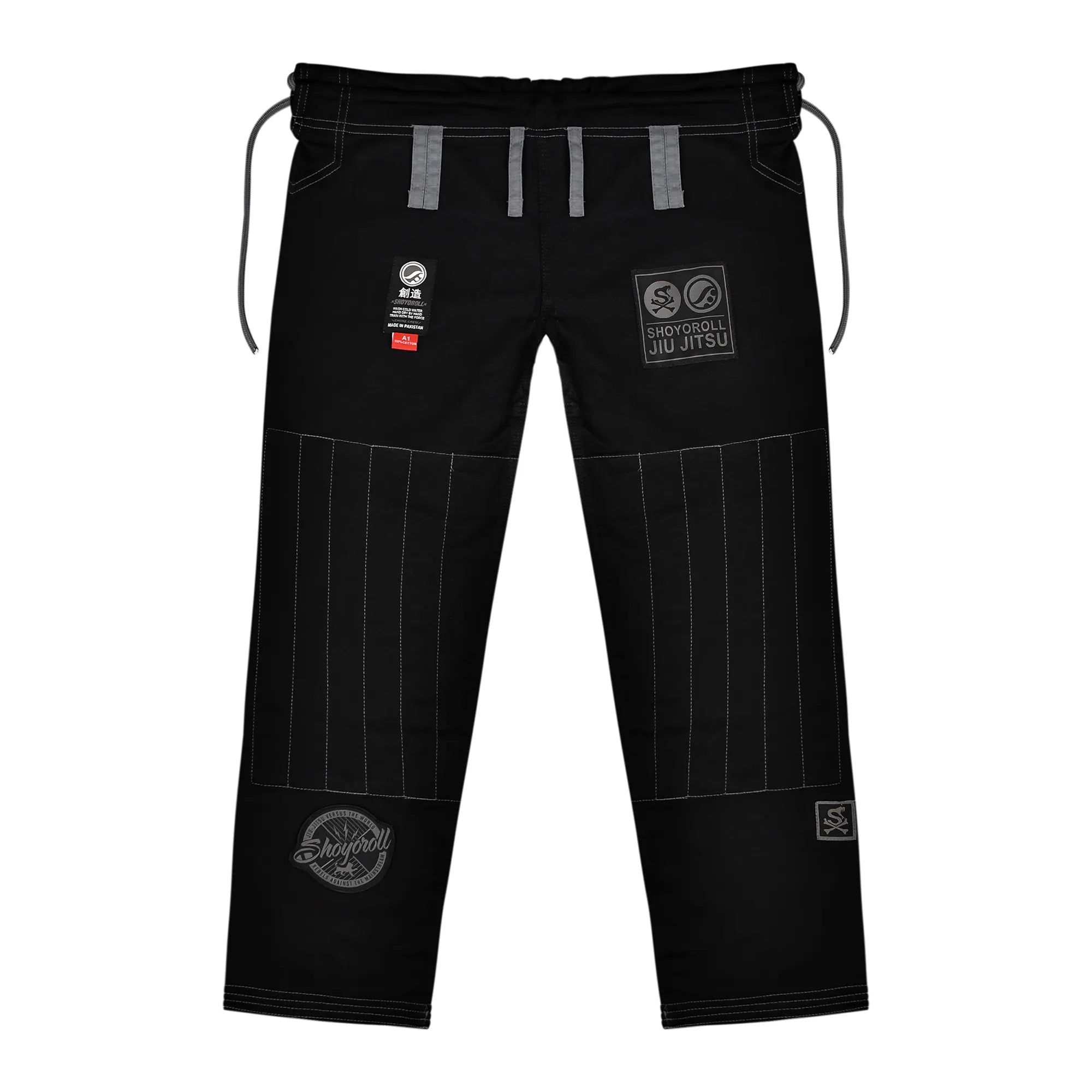 Shoyoroll Classic Black BJJ Gi – Rebel Division Pearl Weave Kimono / Batch 51