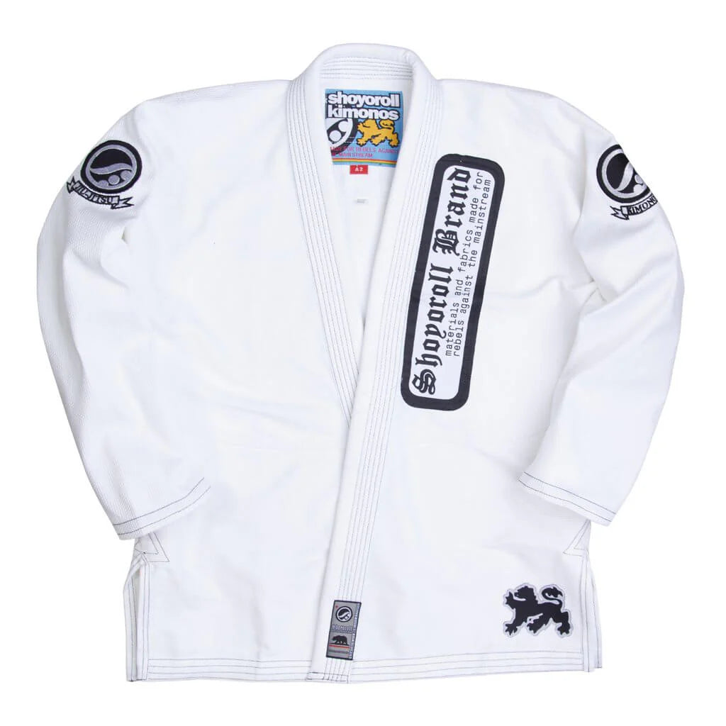 White Pearl Weave BJJ Gi – 450 GSM Lightweight Brazilian Jiu Jitsu Uniform