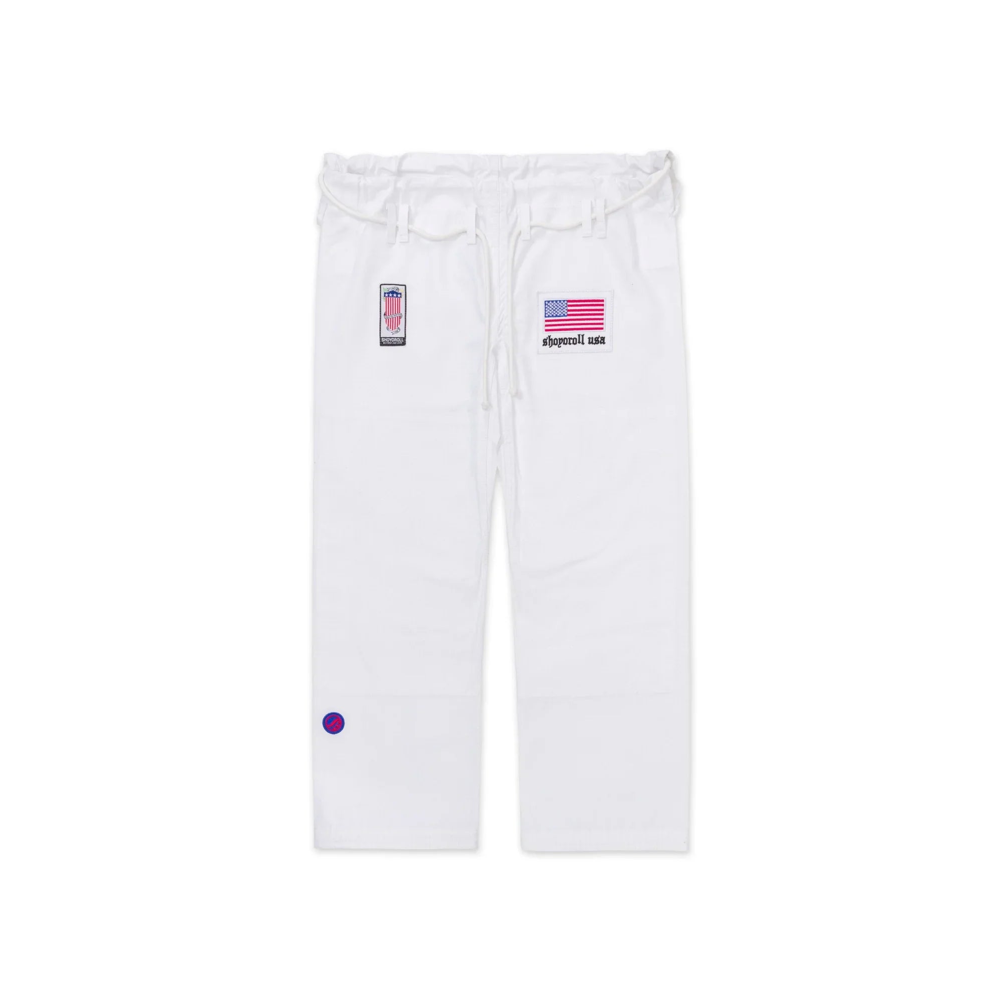 White Brazilian Jiu Jitsu Gi 450 GSM Pearl Weave with Lightweight Canvas Pants