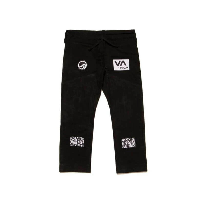 Premium Black BJJ Gi – 450 GSM Pearl Weave Jiu Jitsu Uniform with Reinforced Pants