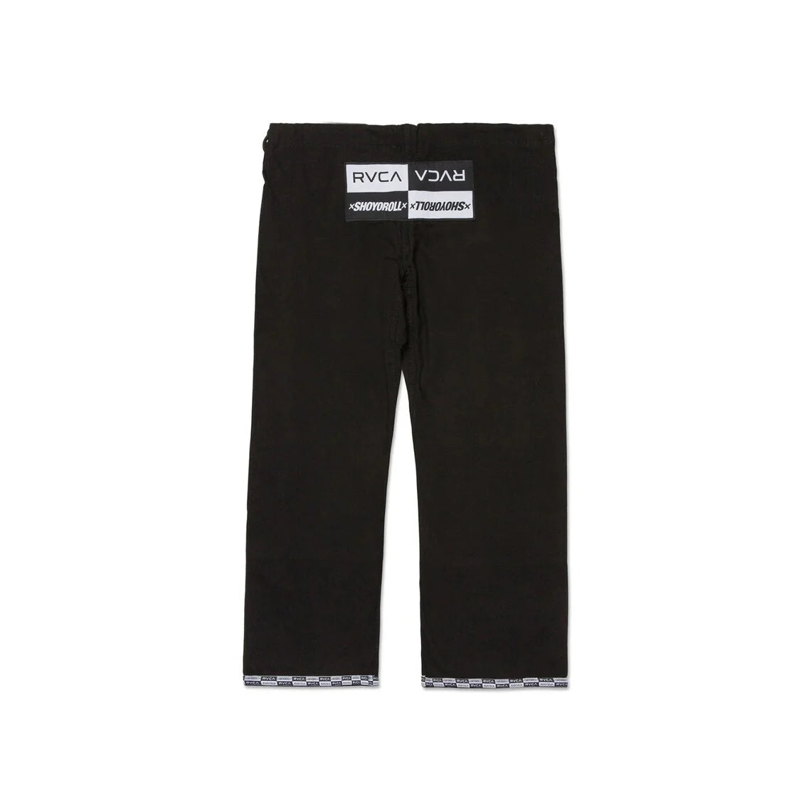 RVCA x Shoyoroll Black BJJ Gi – 450 GSM Pearl Weave Competition Jiu Jitsu Uniform
