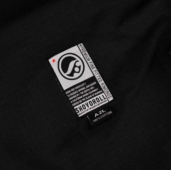 BJJ Gi Shoyoroll RVCA Competitor Retro Batch 136 - Brazilian Jiu Jitsu Gi
