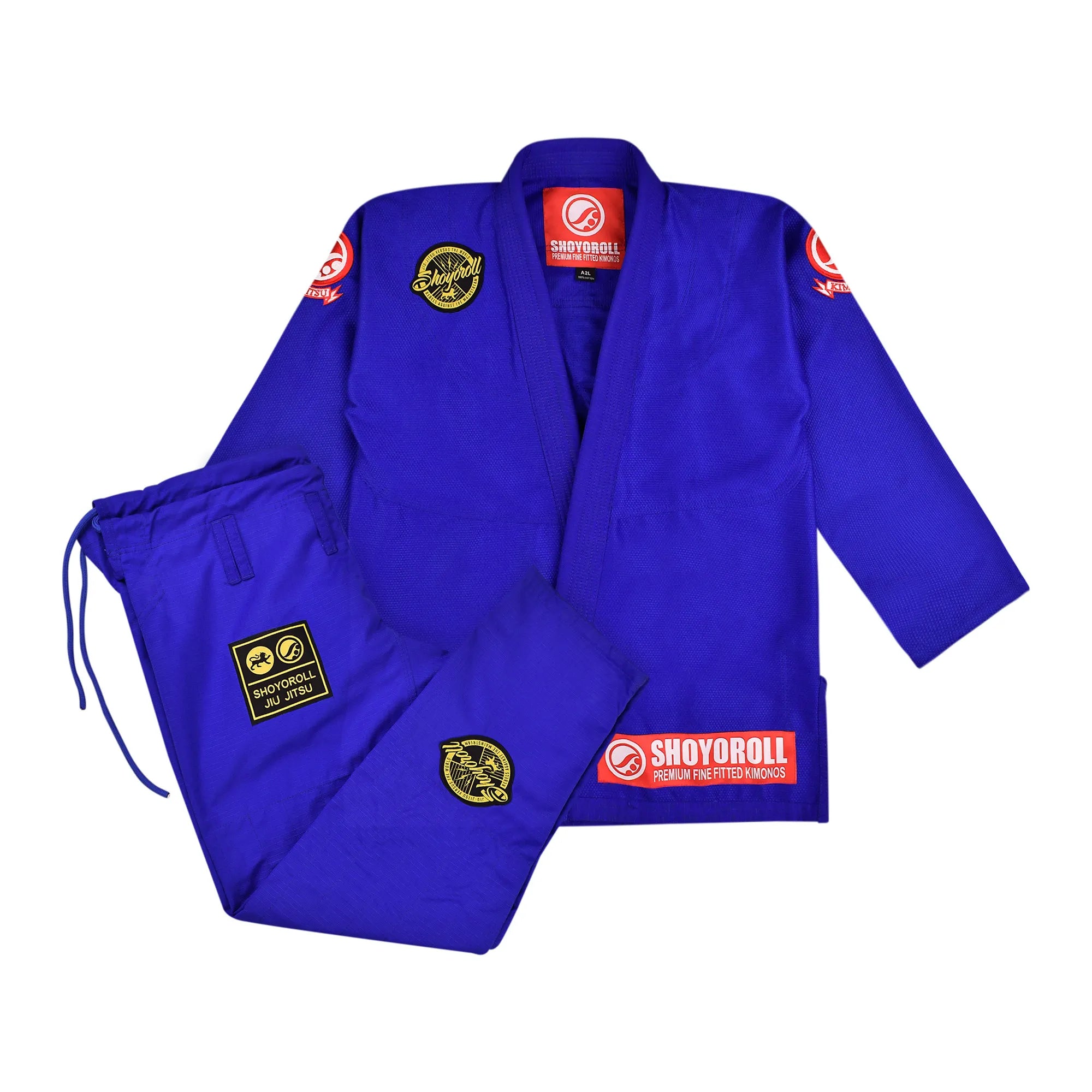 BJJ Gi Shoyoroll RVCA Competitor Retro Batch 136 - Brazilian Jiu Jitsu Gi